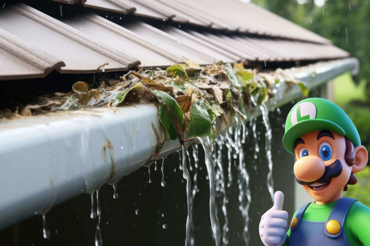 Regenpijp ontstoppen